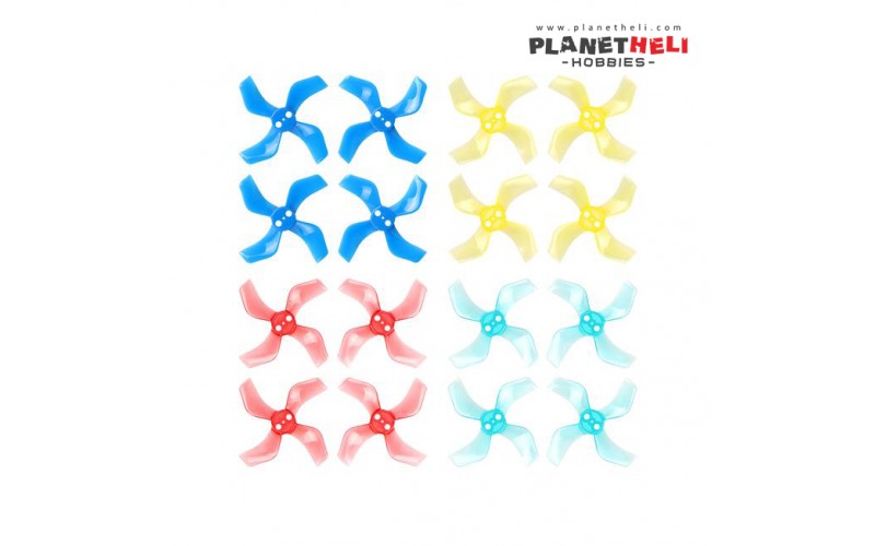 Gemfan 40mm 4-Blade Propellers (1.0mm Shaft) (16pcs)